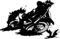 Motocross/Bike Sticker